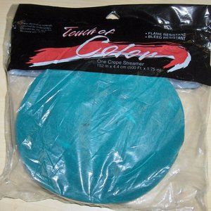 Crepe Streamer Rolls, 500 feet x 1.75" Lot of 10